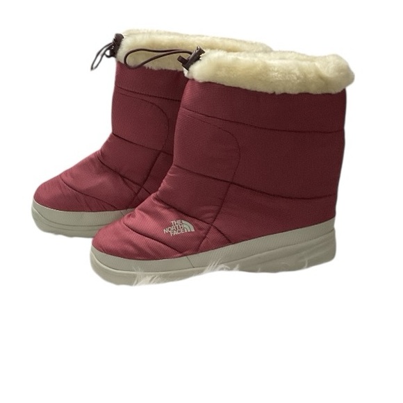 The North Face Shoes - The North Face Women's Pink and White Winter Boots